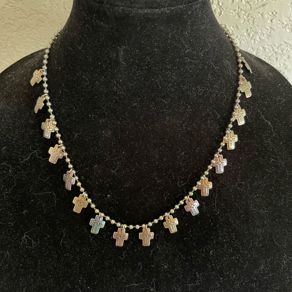 🌹🌹SOLD🌹🌹Western Cowgirl  16 Cross Chain Necklace